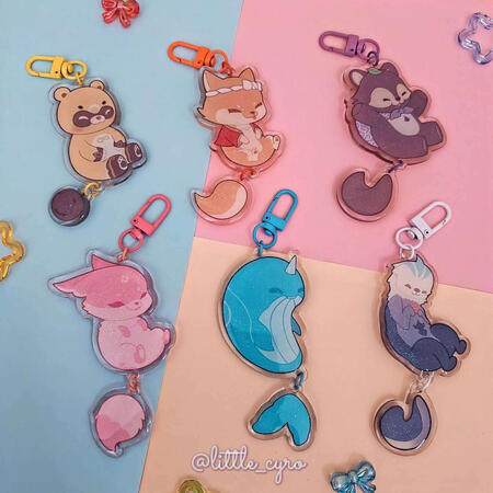 Dangling Keychain